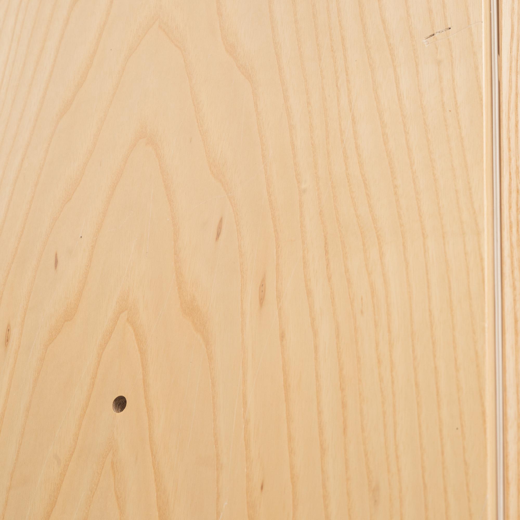 Titti Fabian, an oak veneered sideboard or book case, "Book", The Ideal Form Team, Italy.