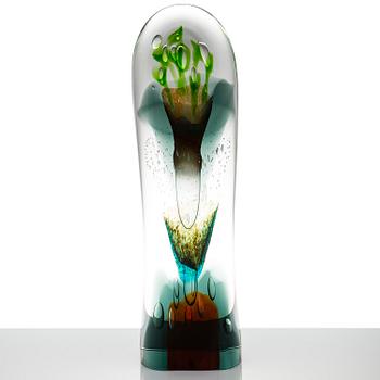 OIVA TOIKKA, a 'Latina III' glass sculpture, signed Oiva Toikka Iittala 2010, numbered 7/30.