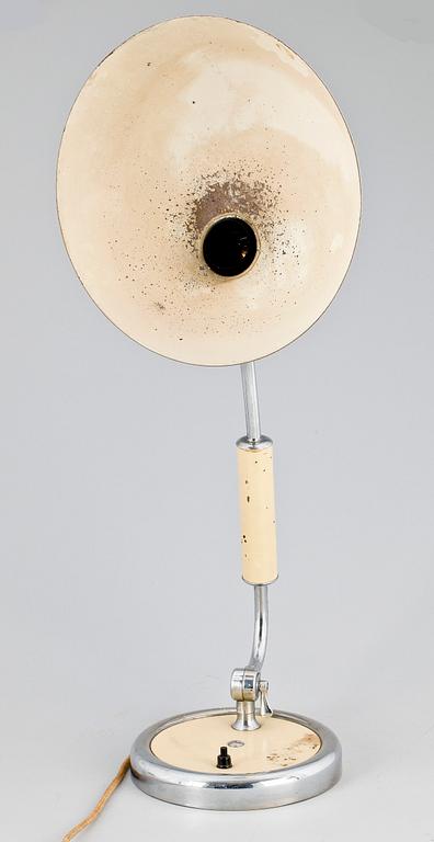 BORDSLAMPA, funkis, Christian Dell, Kaiser Idell, 1930-tal.