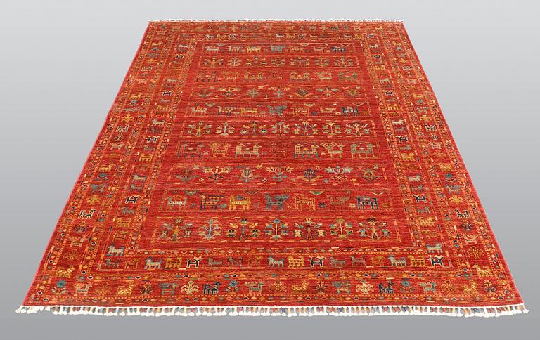 A rug, oriental, ca 239 x 168 cm.