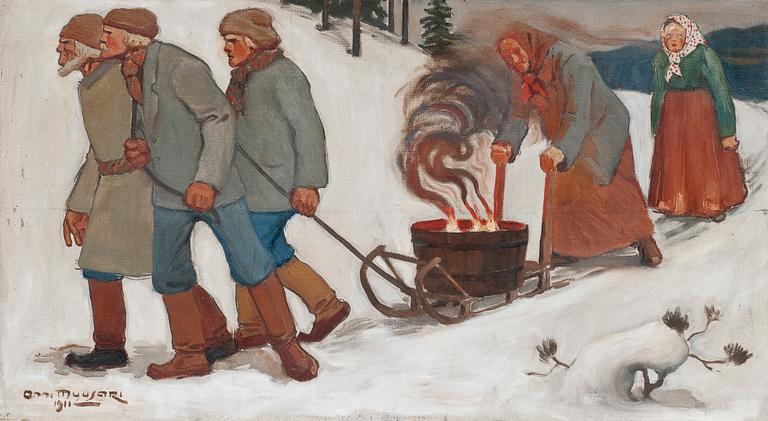 Onni Muusari, "KIIRANKIERTÄJÄT".