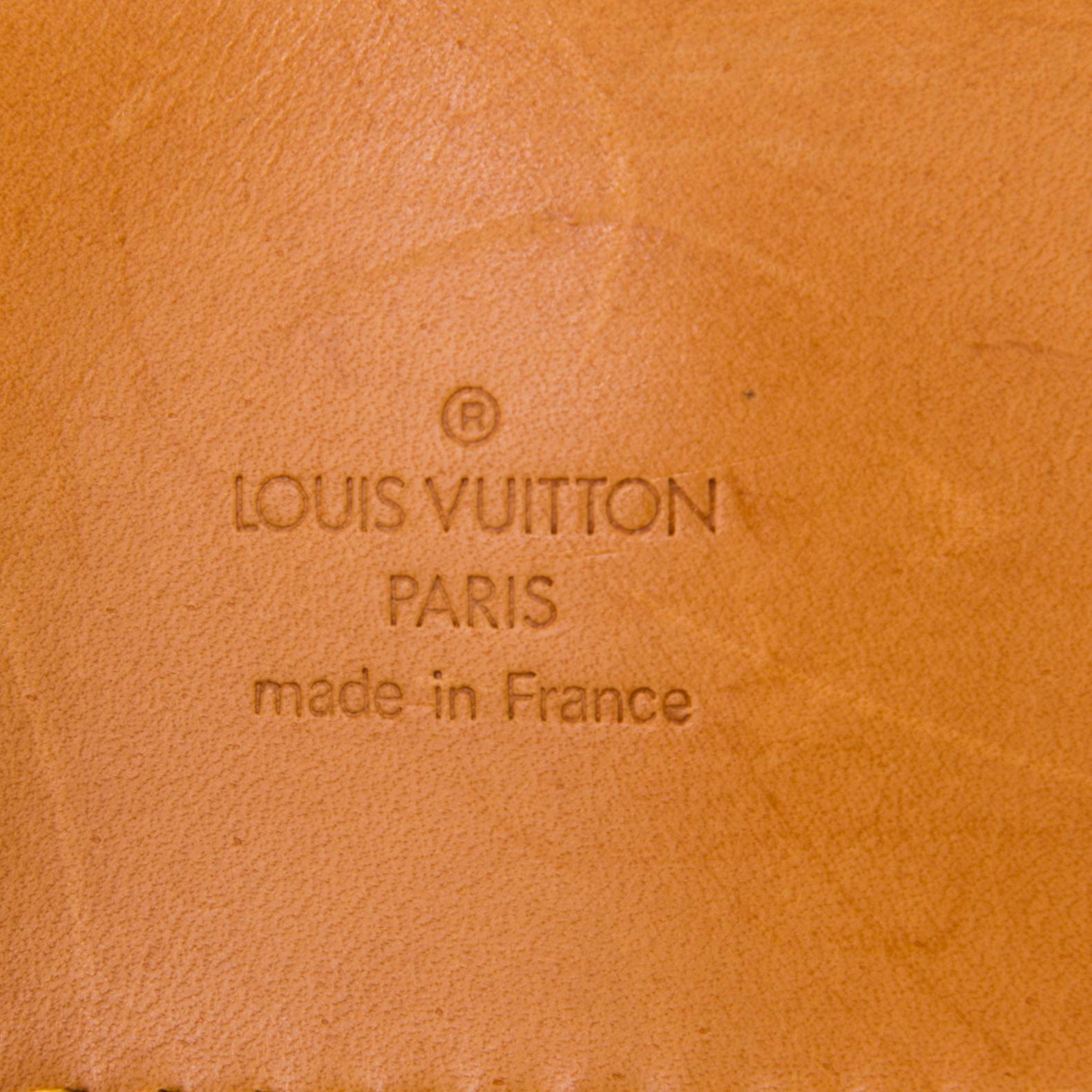 LOUIS VUITTON Alize 24 Heures Travel Bag.