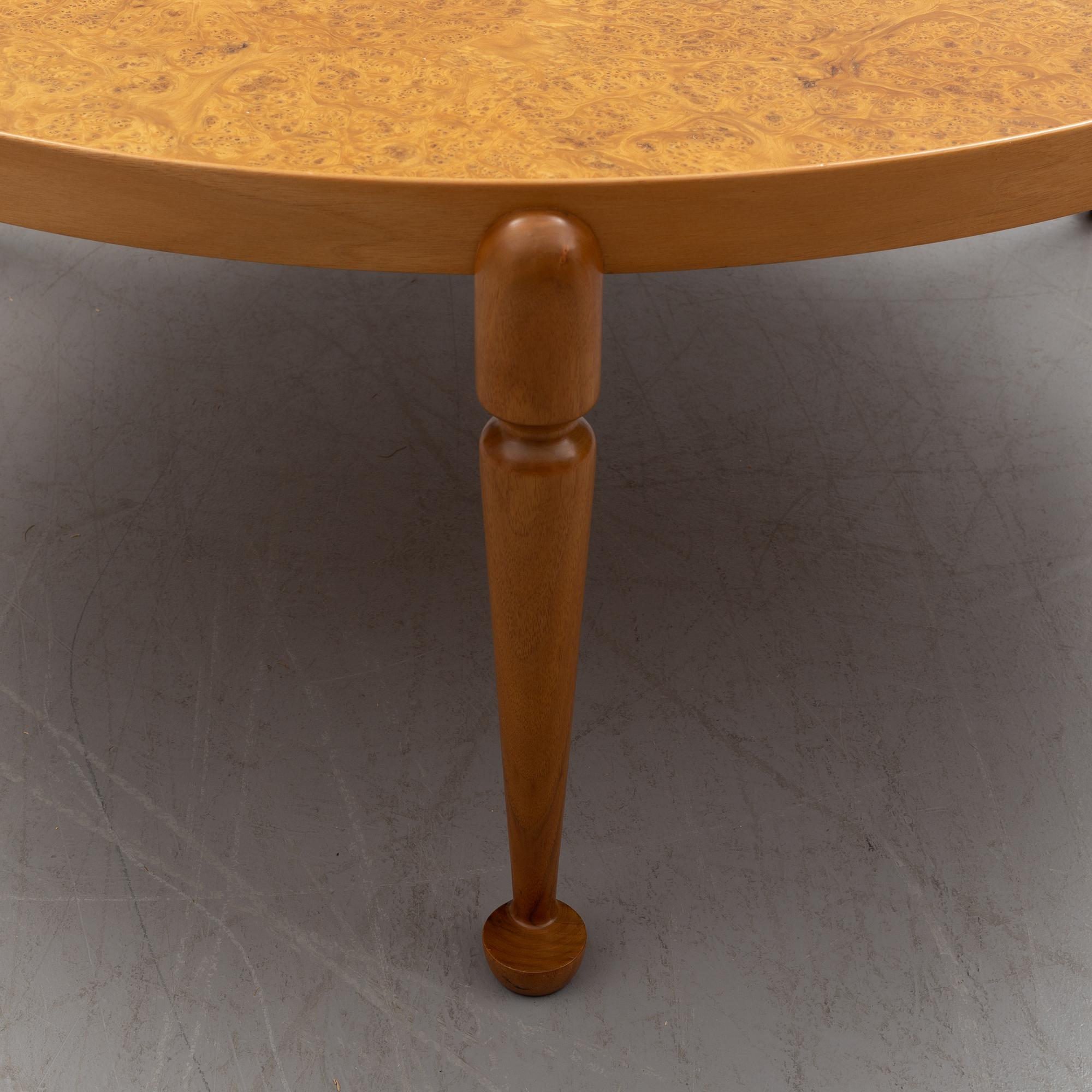 A model 2139 coffee table by Josef Frankf or Firma Svenskt Tenn, second half of the 20th century.