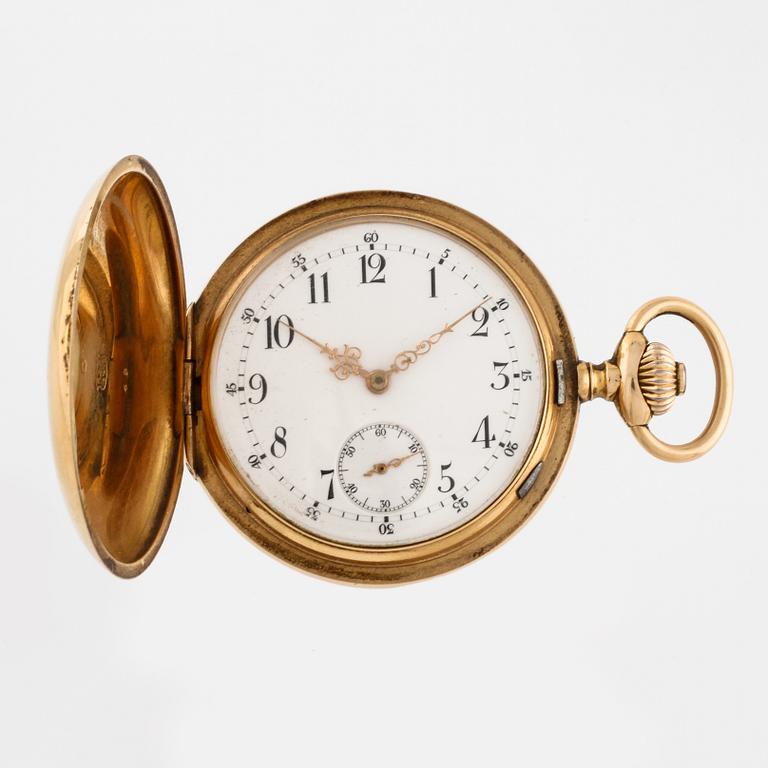 POCKET WATCH, savonette, 51 mm.