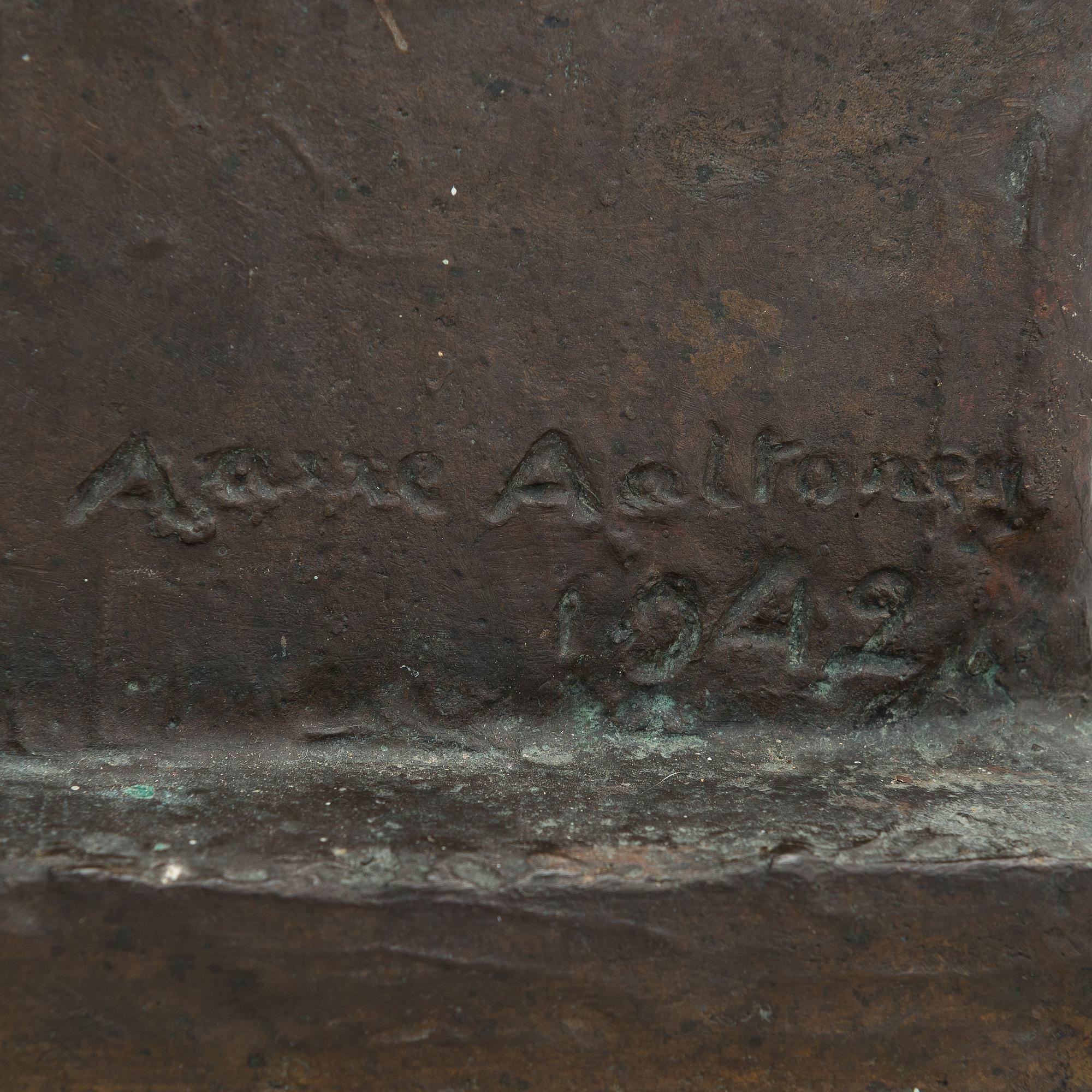 Aarre Aaltonen, Mor och barn.