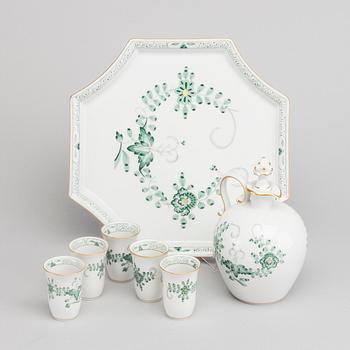 A 7 PCS MEISSEN PORCELAIN, SECOND HALF 20TH CENTURY.