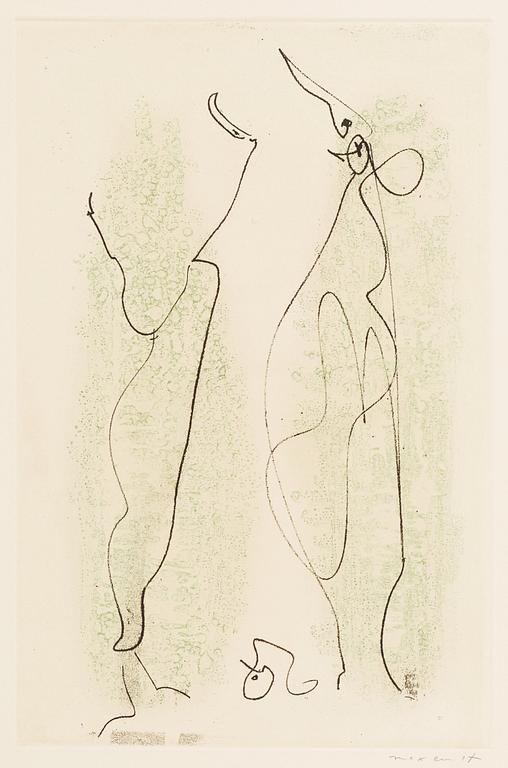 Max Ernst, "Les chiens ont soif". Jacques Prévert.