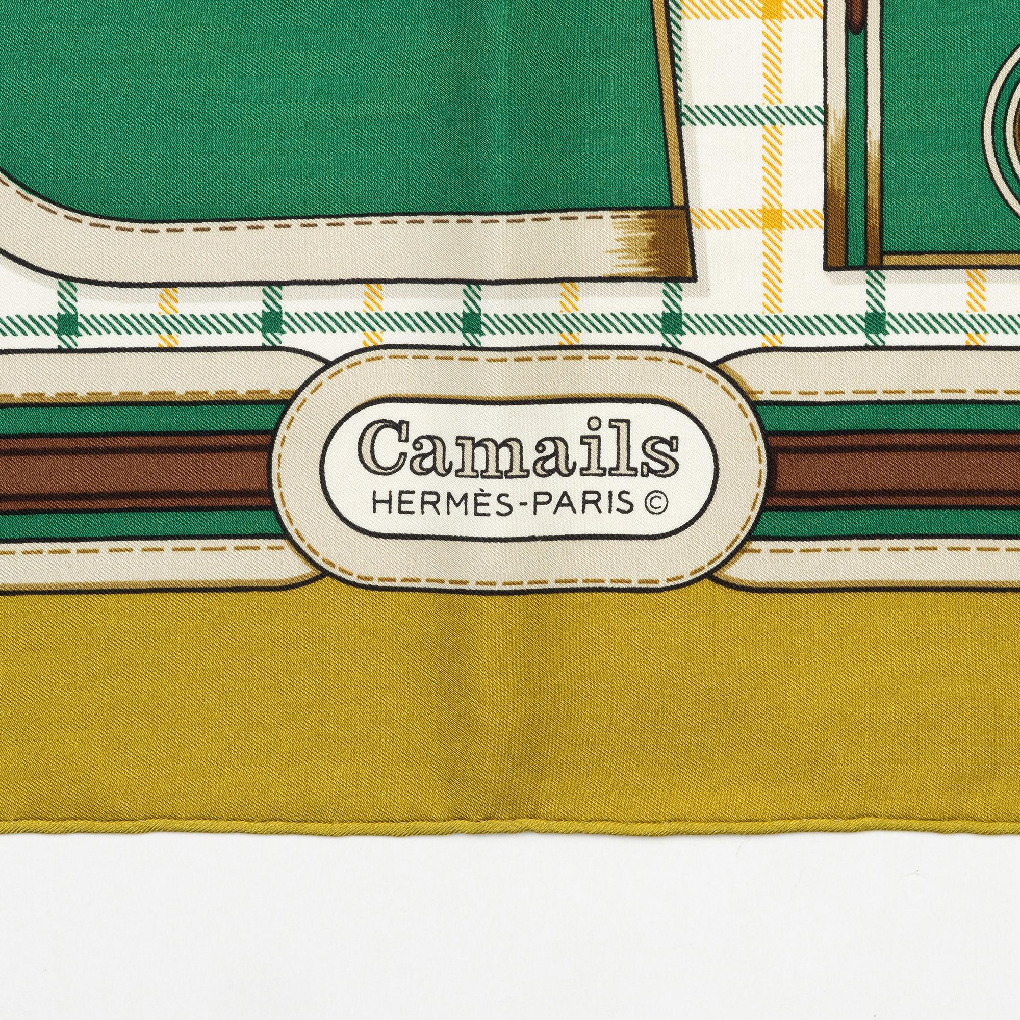 Hermès, scarf, "Camails".