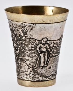 KOPP. Silver, Tyskland.  Vikt ca 34 gr. 1900-tal.