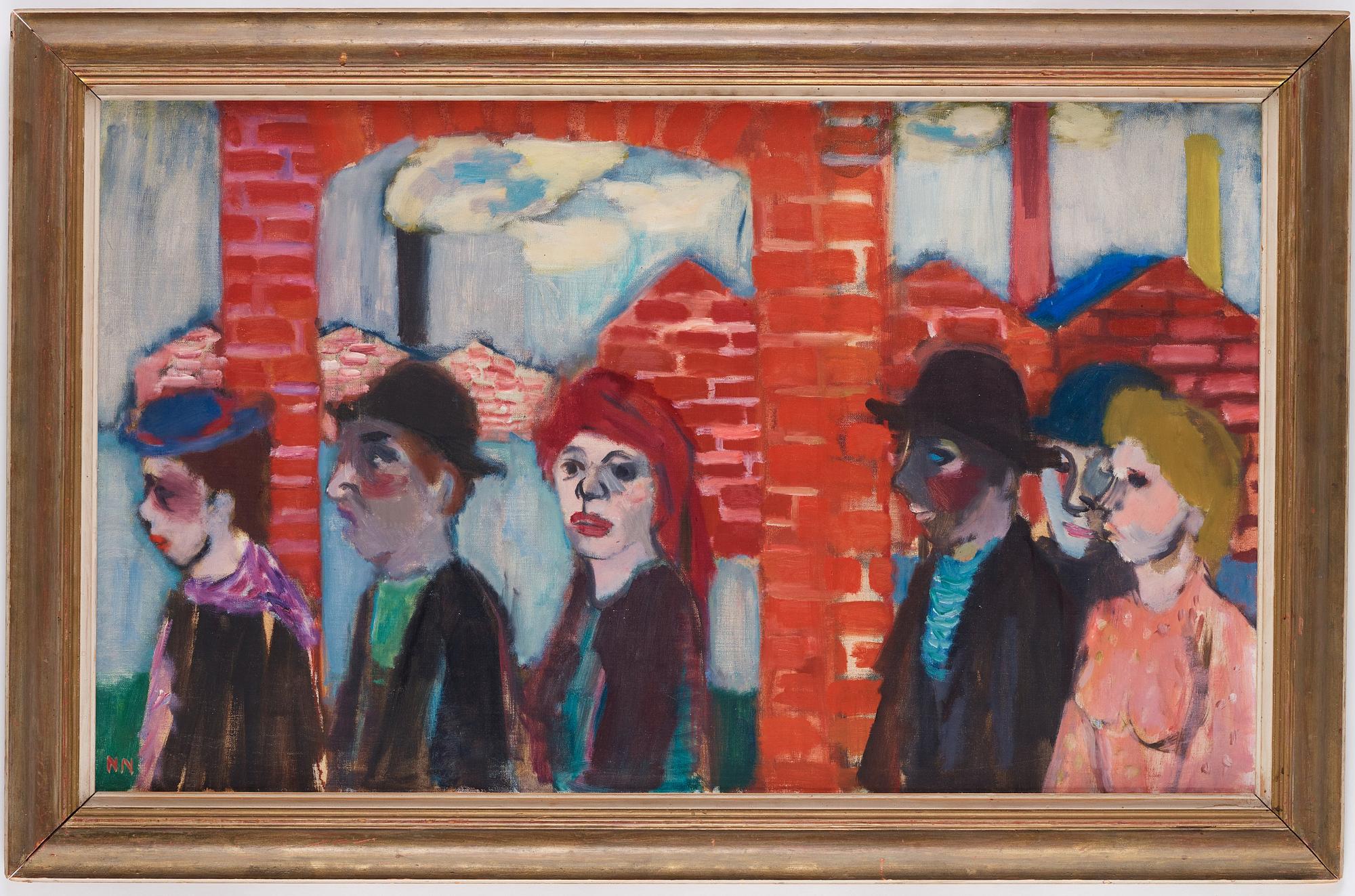 Nils Nilsson, "Fabriksarbetare".