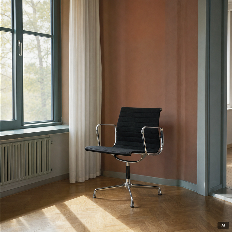 Charles & Ray Eames, a model 'EA 108' armchair, Vitra, 2006.