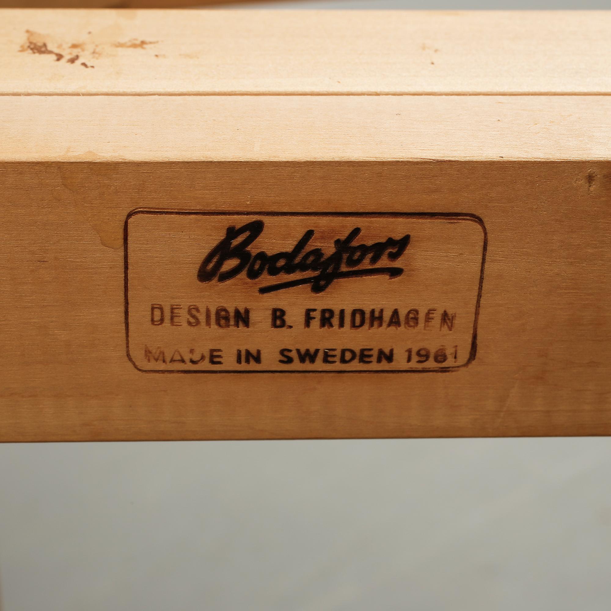 MATBORD, Bertil Fridhagen, Bodafors. 1960-tal.