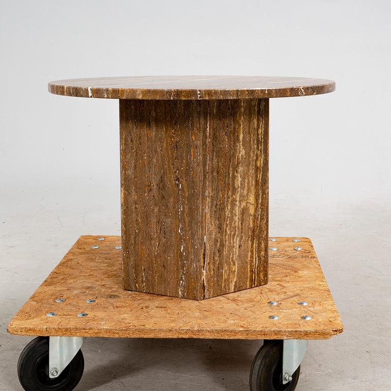 Gamfratesi, a travertine table "Epic" for Gub contemporary.