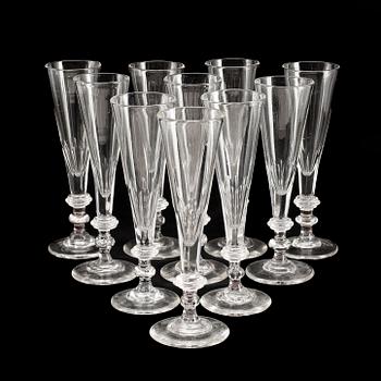 CHAMPAGNESTRUTAR, 10 st, 1800-tal.