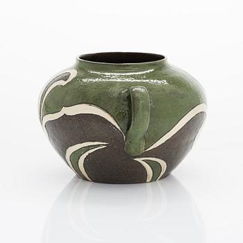 Alfred William Finch, a ceramic pot, Iris 1901.