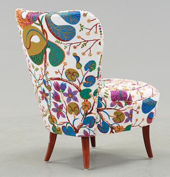 FÅTÖLJ, omkring 1900-talets mitt.