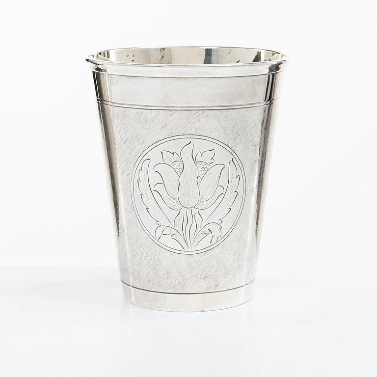 W.A. Bolin, A silver beaker, Stockholm 1947.