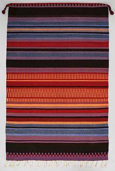 Elsa Montell-Saanio, rana / väggbonad, "En natt i fjällen" Finland. Ca 180 x 115 cm.