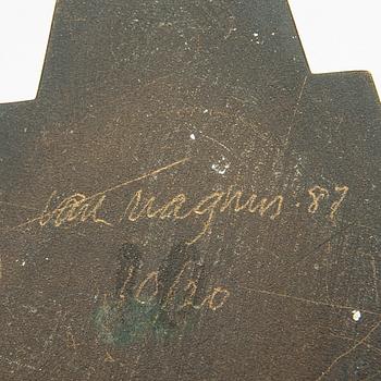 Carl Magnus, skulptur signerad daterad och numrerad 87 10/20.