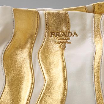 HANDVÄSKA, "Nappa Stripes", Prada.