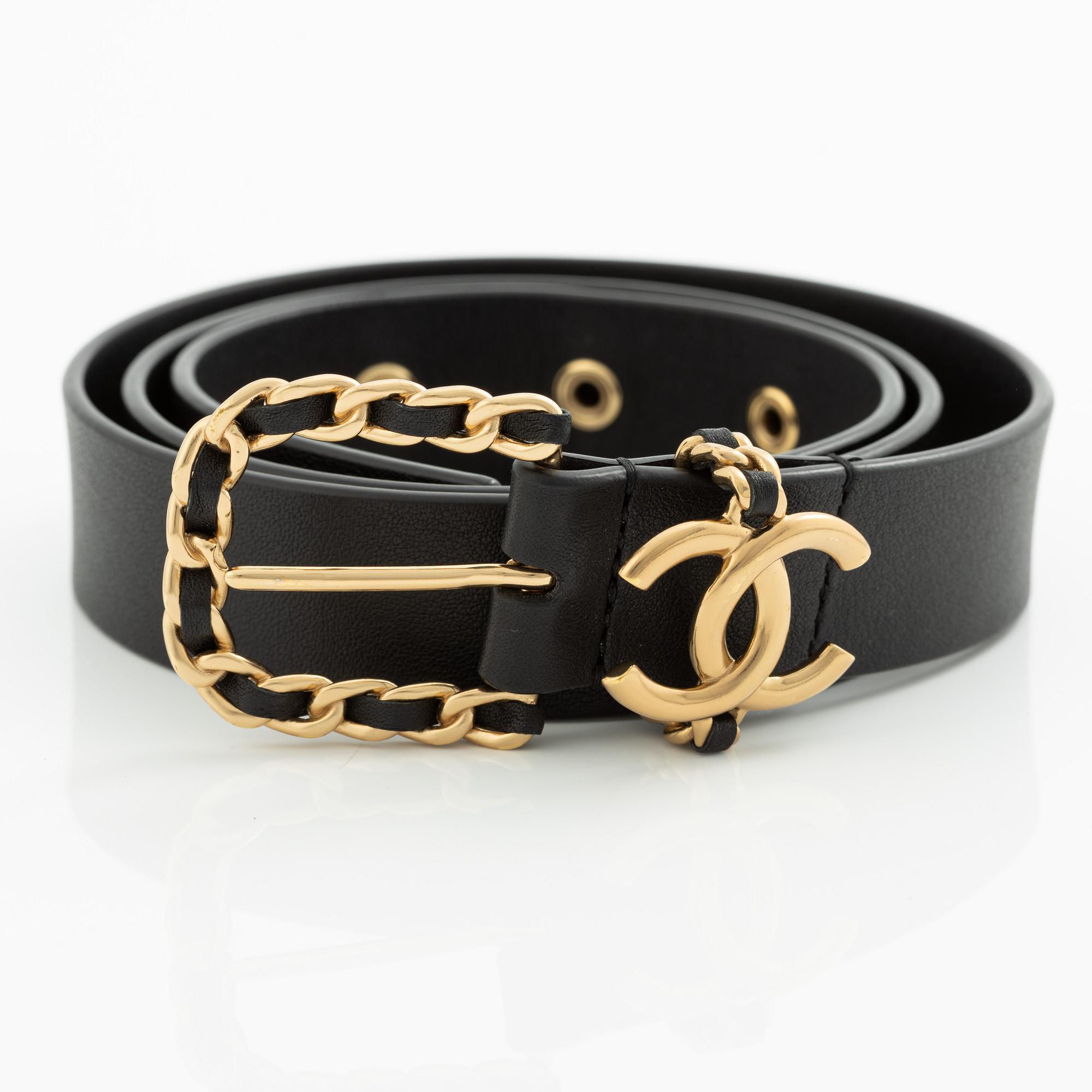 Chanel, skärp, storlek 75, 2022.