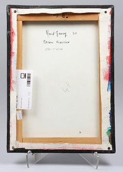 GENAY, MARCEL. Olja och akryl på duk.