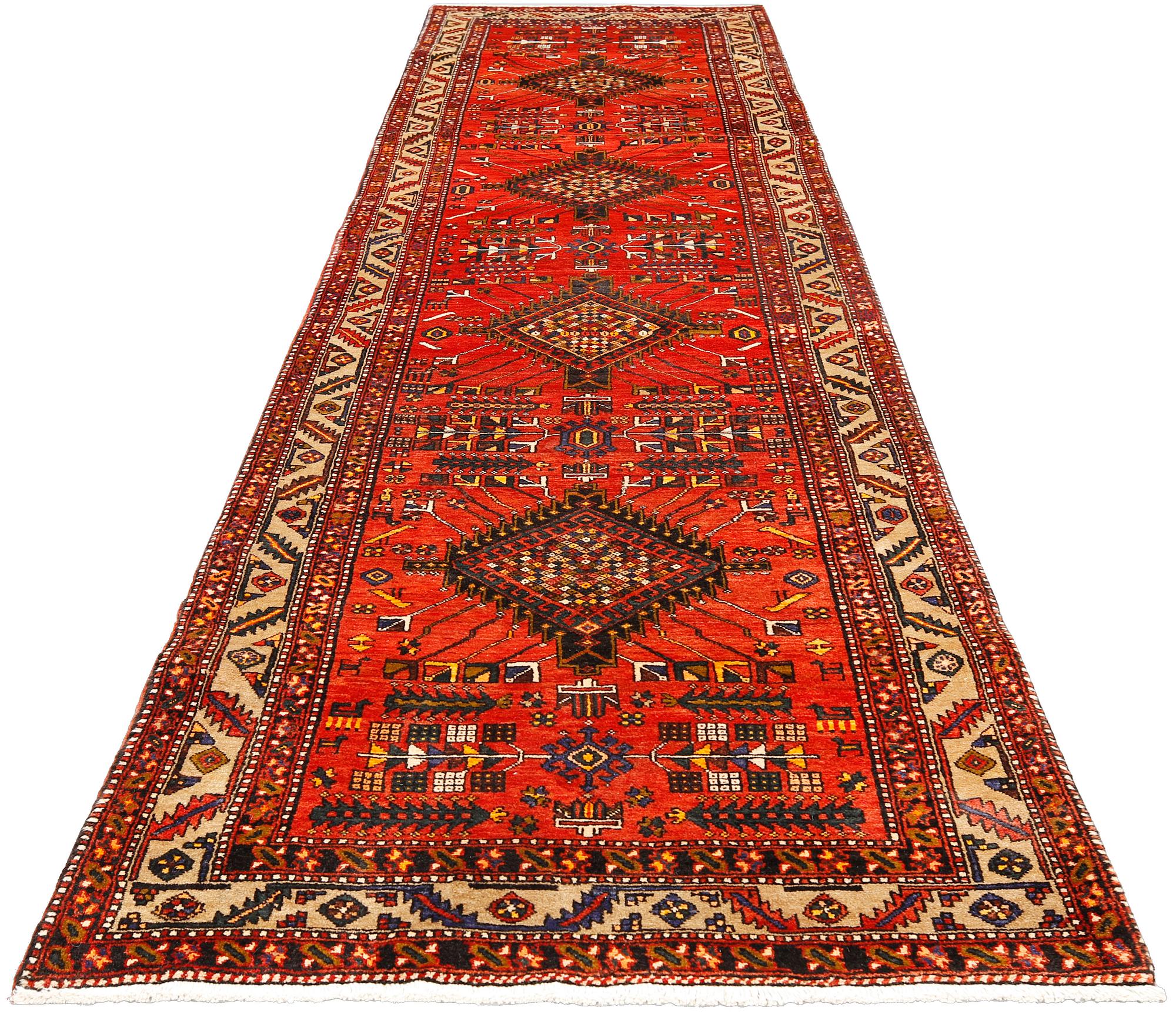 Gallerimatta, Täbris, ca 430 x 115 cm.
