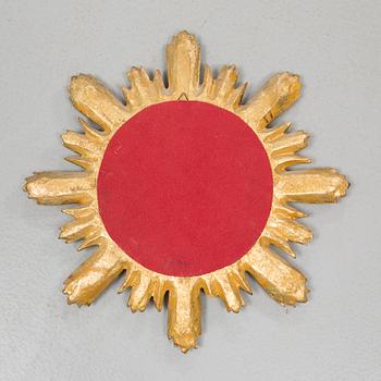 A sun mirror, second half of the 20th century.