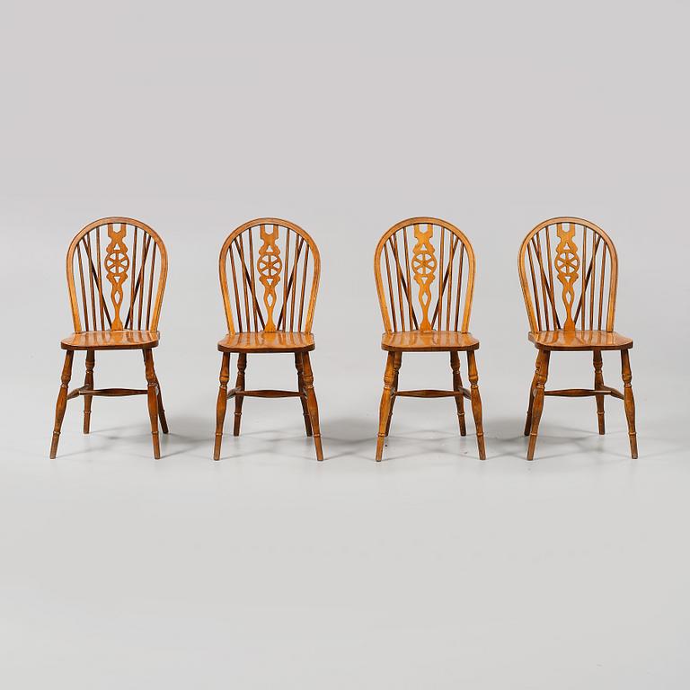 STOLAR, 4 st, Windsormodell, omkring 1900-talets mitt.