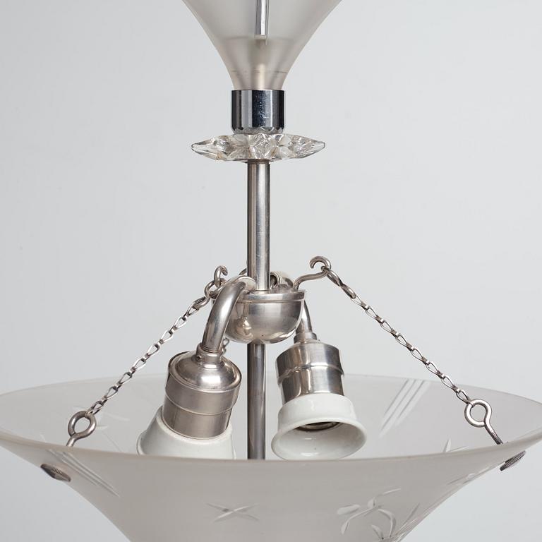 SWEDISH GRACE, a ceiling lamp, 1930's.