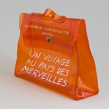 HERMÈS, a 'Plastic Kelly' handbag.