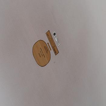 PIET HEIN och BRUNO MATHSSON, matbord, "Superellips", MIAB för Fritz Hansen, 1985.