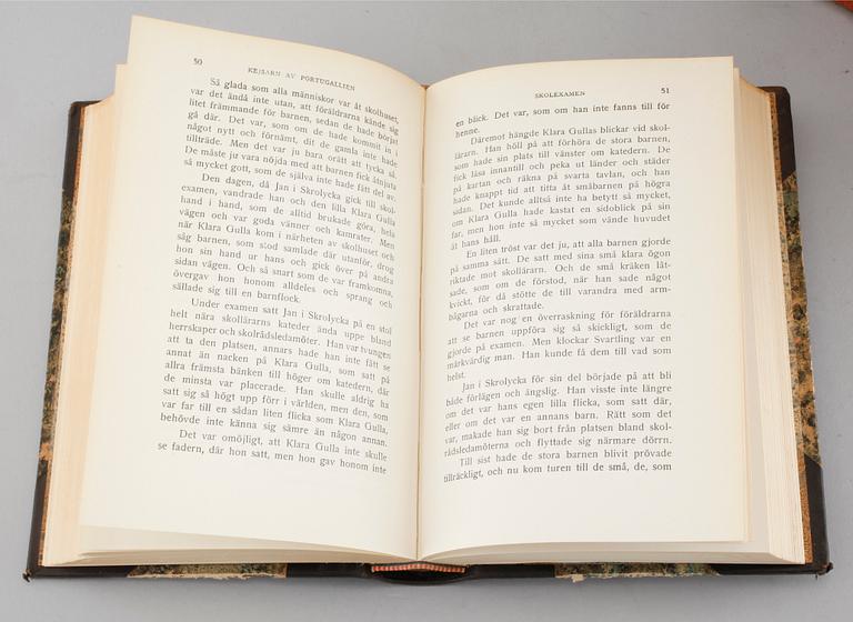14 books by Selma Lagerlöf, 1920s.