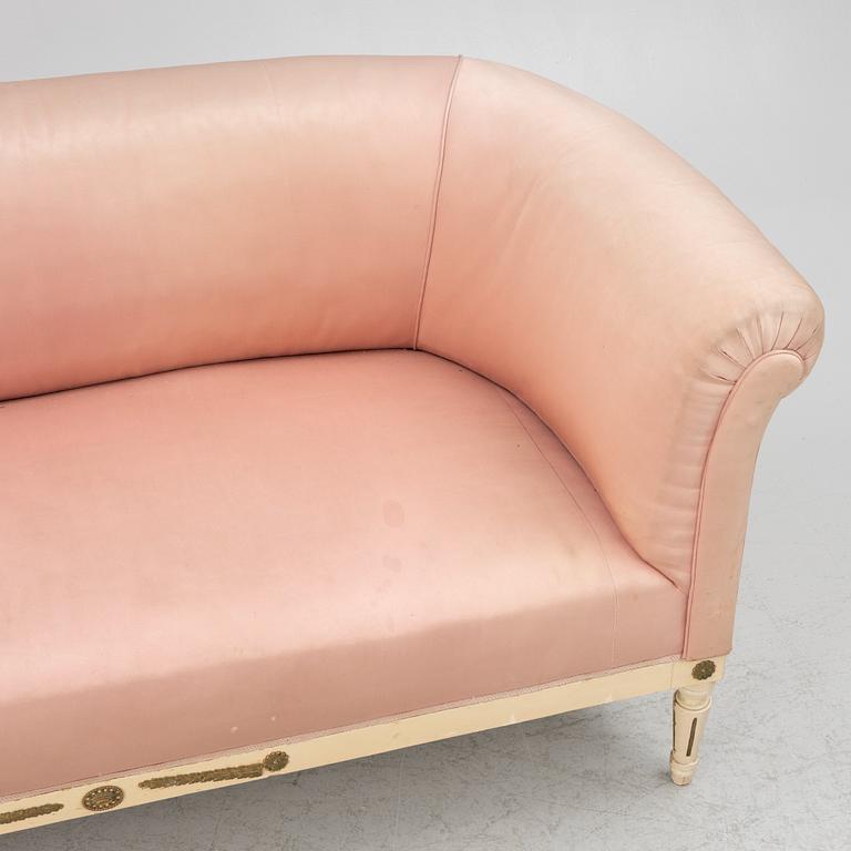 A Gustavian style sofa, first half of the 20th Century.
