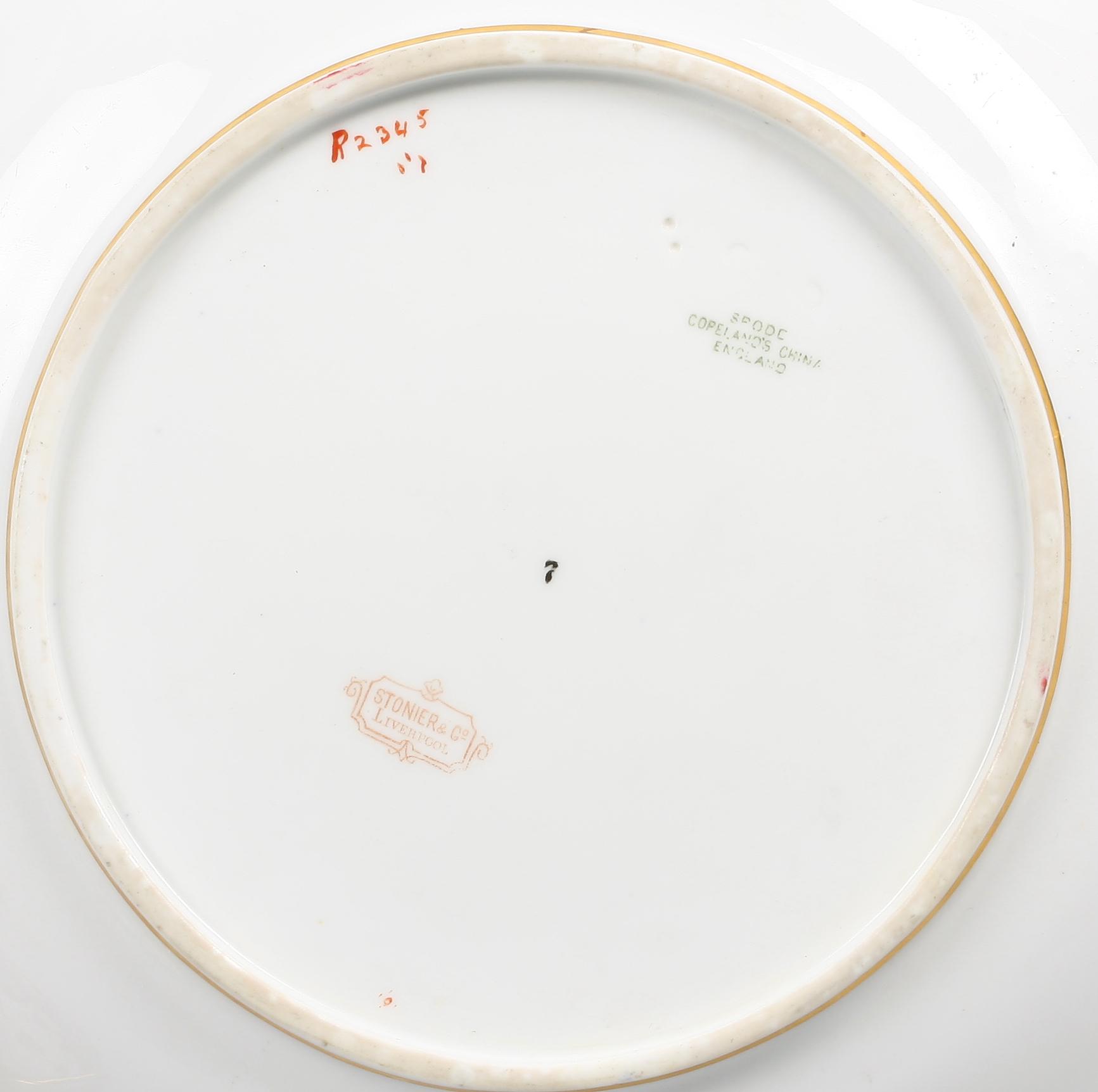 MATSERVISDELAR, 16 delar, Stonier & Co, Liverpool.