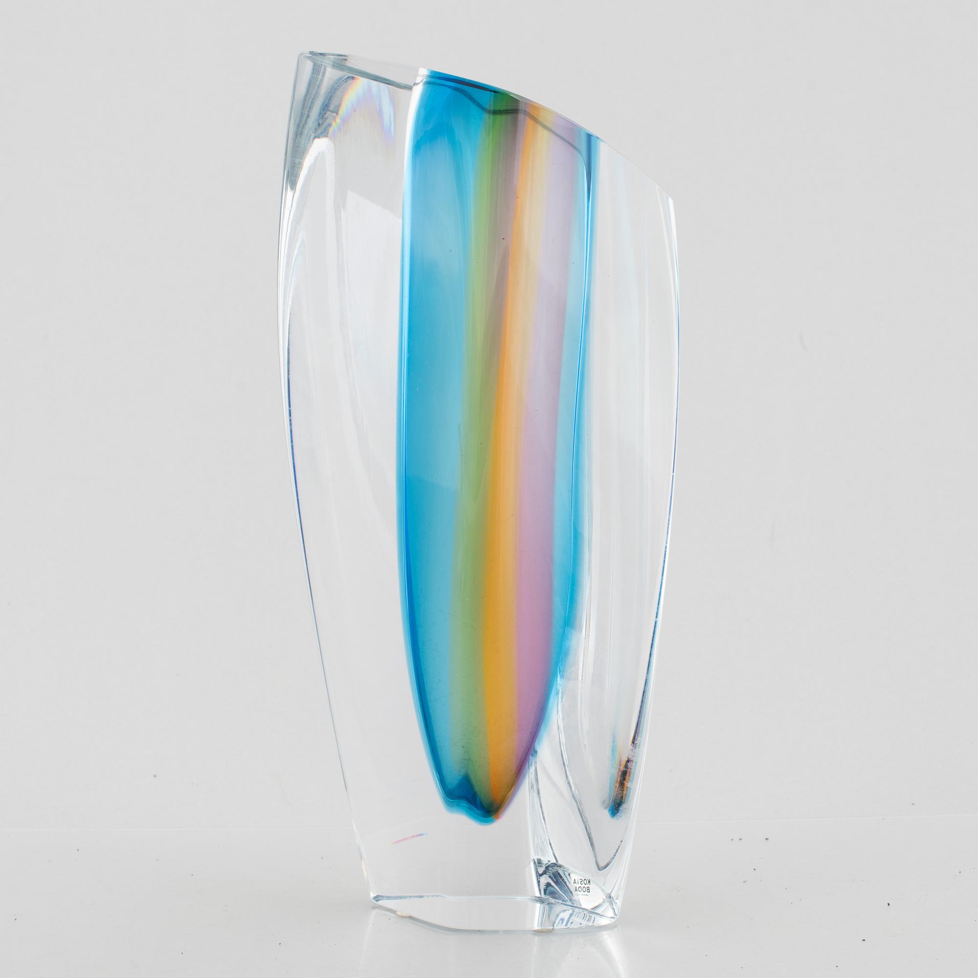 Göran Wärff, vas, glas, "Fenomen", Kosta Boda.