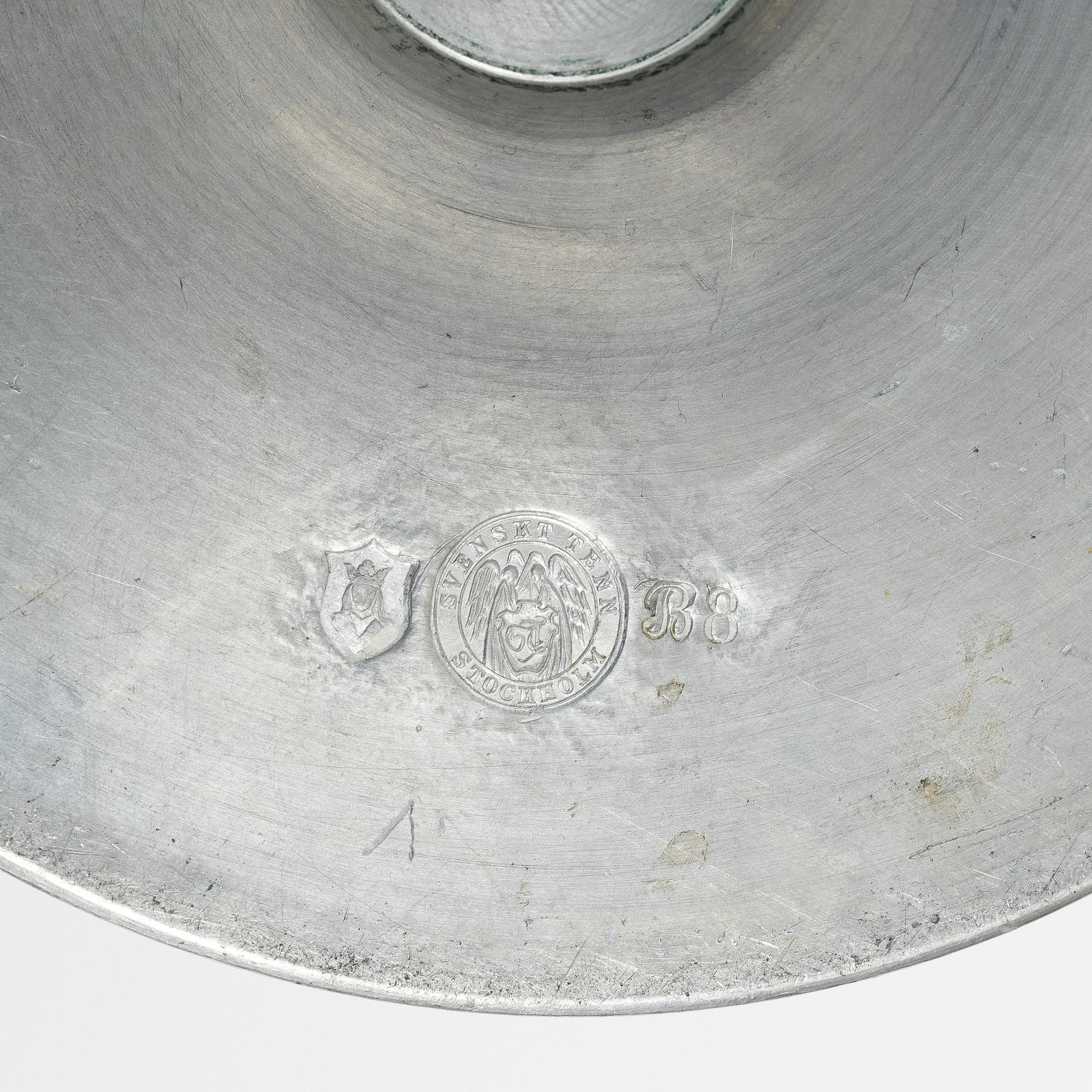 Firma Svenskt Tenn, kandelabrar, ett par, Stockholm, 1928.