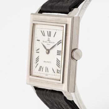 Baume & Mercier, Baumatic, armbandsur, 30,5 x 30,5 (37,5) mm.