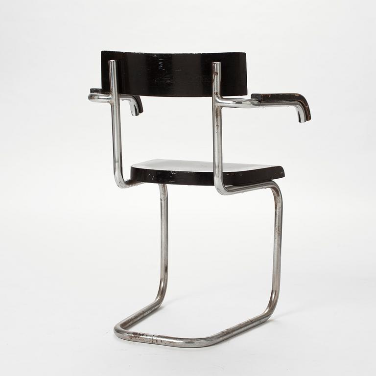 KARMSTOL, "B263", Mart Stam för Thonet, 1932.