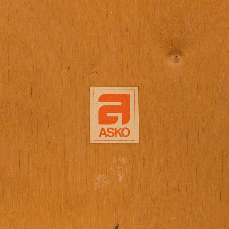 Eero Aarnio, stolar, 4 st, "Flamingo", Asko, 1970-tal.