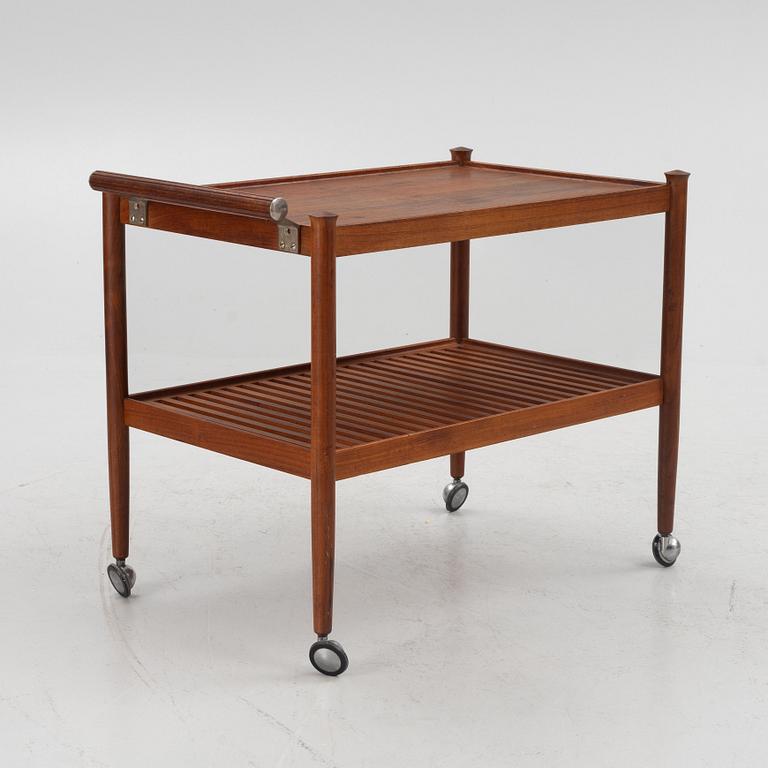 A serving trolley, 1950's/60's.