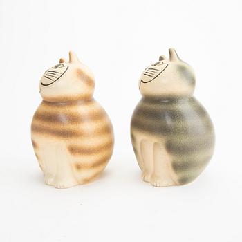 Lisa Larson, figuriner  2 st stengods.