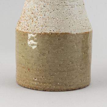 Three mid 20th century glazed stoneware vases, Marianne Westman, Carl-Harry Stålhane och Hertha Bengtsson, Rörstrand.