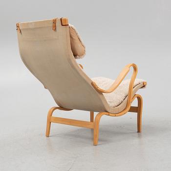 Bruno Mathsson, a 'Pernilla' armchair, Dux, late 20th century.