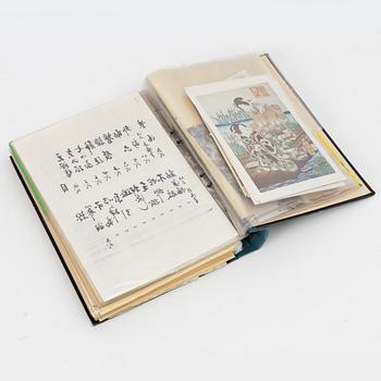 A collection of woodblock prints, mid/late 20th century.