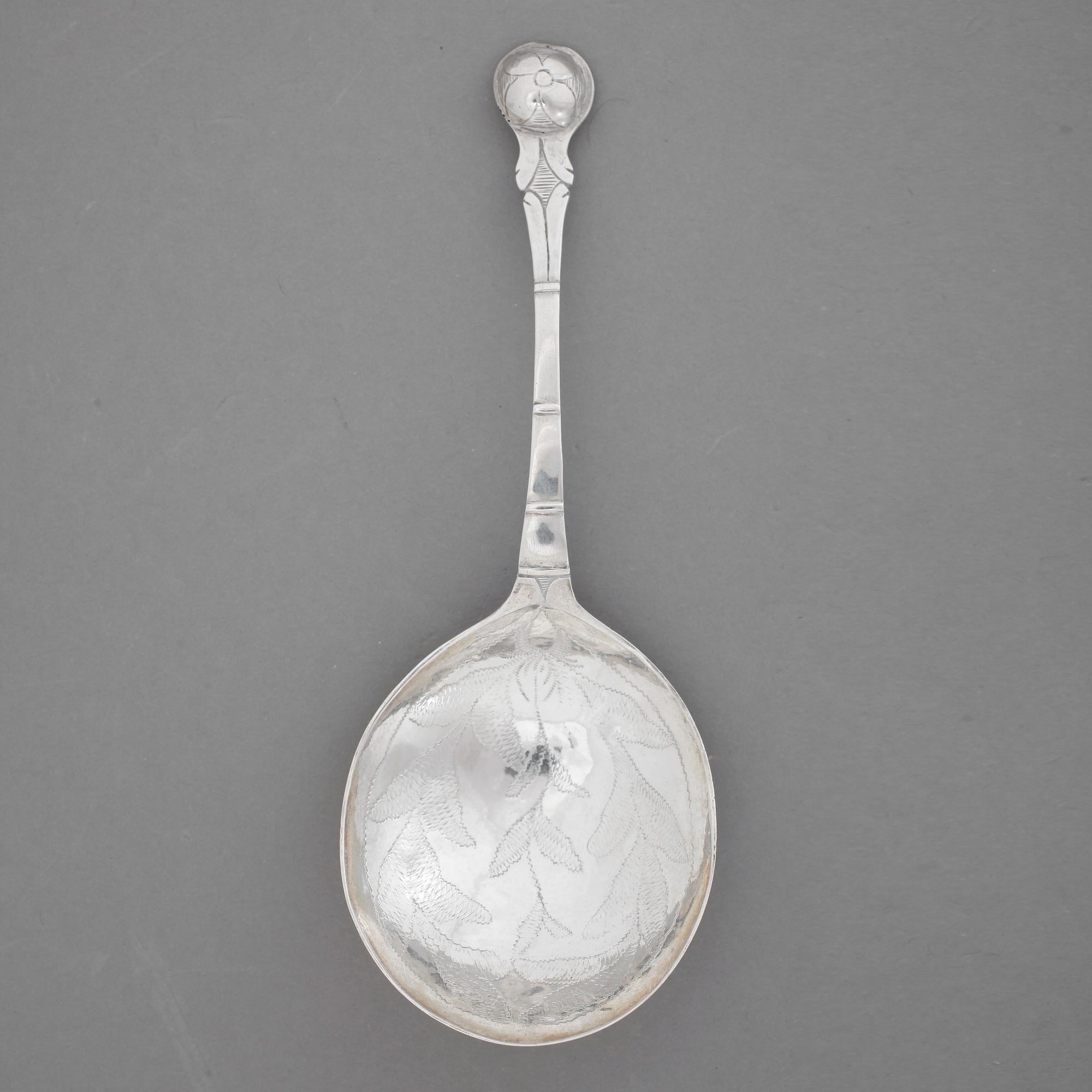SUPSKED, silver, Lars Löfgren, verksam 1797-1853 i Hudiksvall. Vikt ca 16 gram.