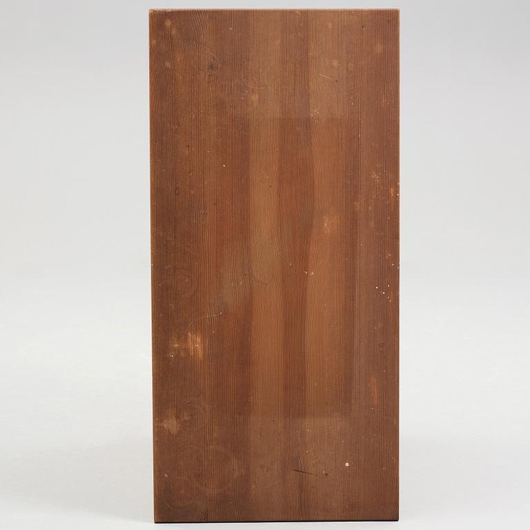 Nordiska Kompaniet, a stained pine chest of drawers, "Sportstugemöbel", Sweden 1930-40's.