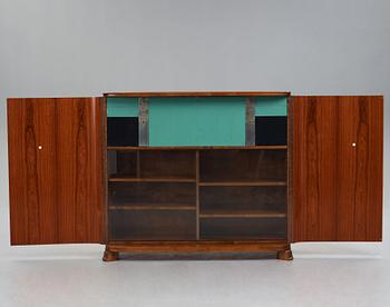 Erik Chambert, a bar cabinet, for AB Chamberts Möbelfabrik, Norrköping, Sweden, 1934.