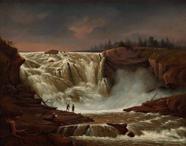Carl Abraham Rothstén, The waterfalls of Älvkarleby.