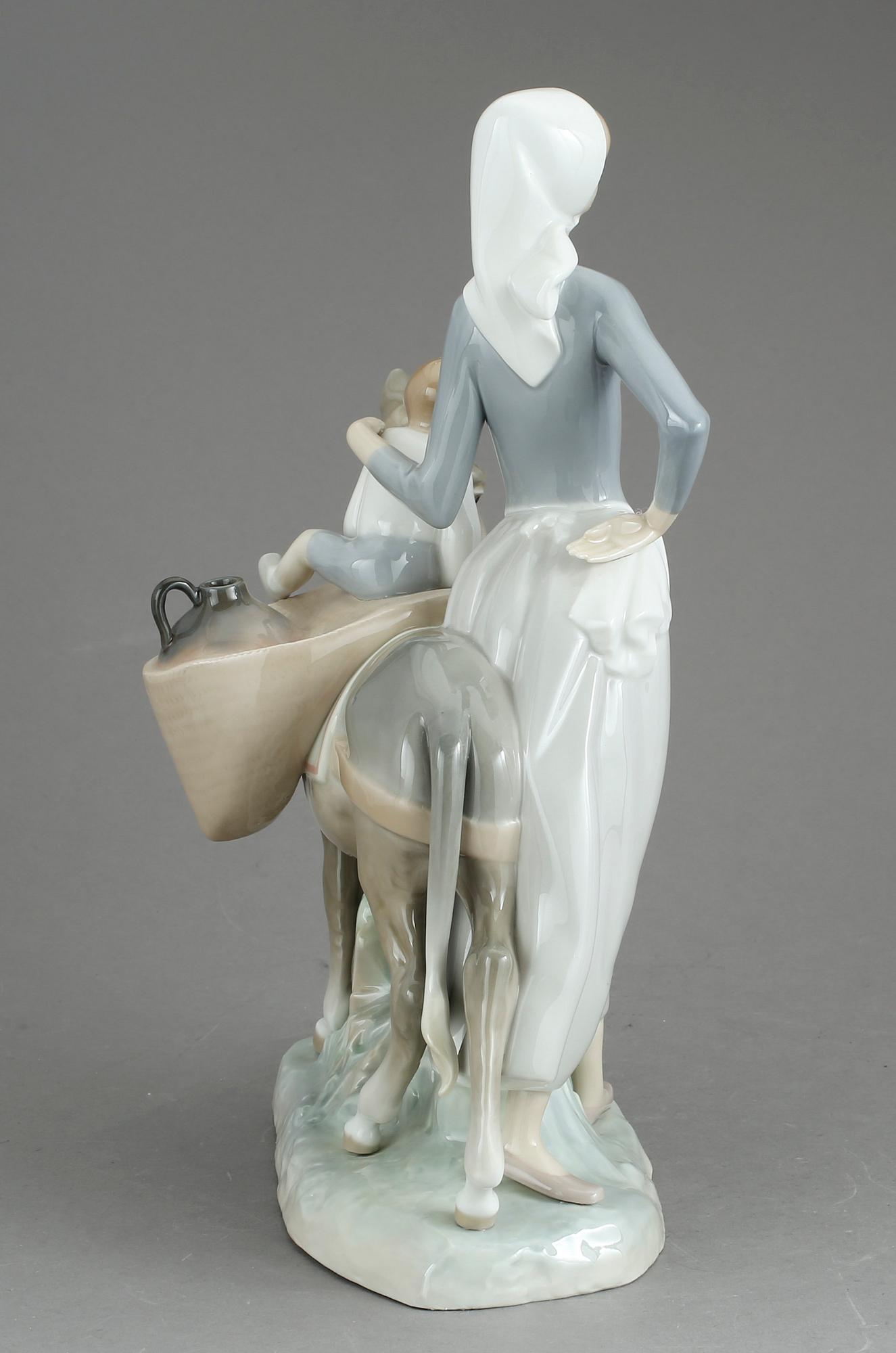 FIGURIN, porslin, Lladro, Spanien.